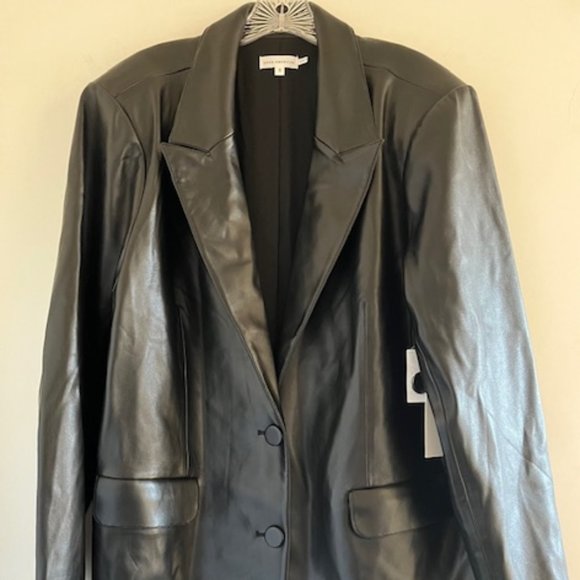 Good American Leather Unisex Blazer - Picture 3 of 3